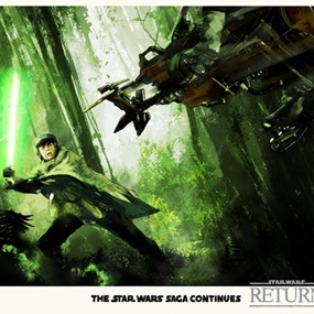 I Am A Jedi, Like My Father Before Me (Variant) by Jock