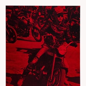 Brando On Bike (First Edition) by Russell Young