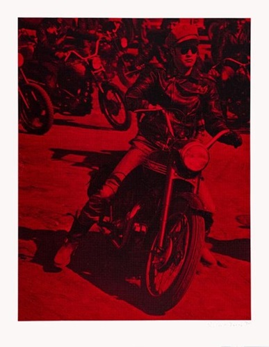 Brando On Bike (First Edition) by Russell Young