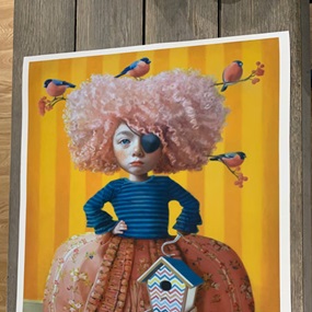 Ladybird (Hand-Embellished) by Olga Esther