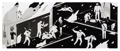 Rule Of Law 2 (Bone) by Cleon Peterson