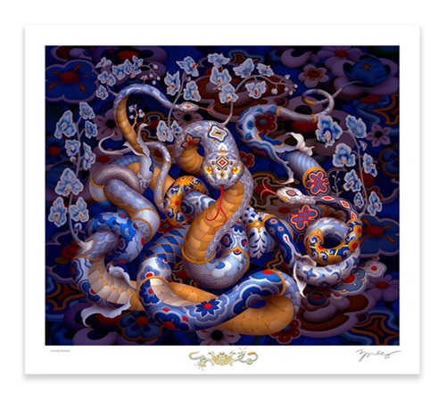Year Of The Snake (Timed Edition) by James Jean