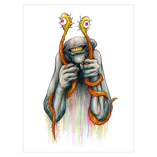 Snake Eyes  by Alex Pardee