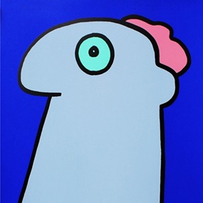 Blue Teeth by Thierry Noir