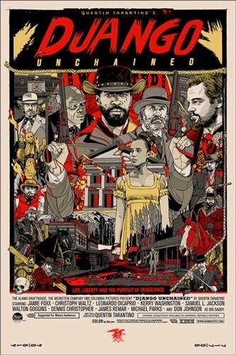 Django Unchained  by Tyler Stout