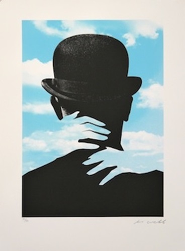 Embrace Magritte  by Joe Webb