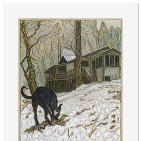 House At Grass Valley by Billy Childish