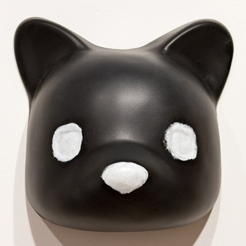 Vaccuuform Bear Head (Black) by Luke Chueh