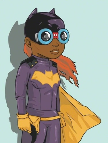 Batgirl (Blue) by Hebru Brantley