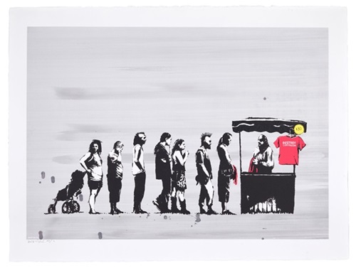 Festival (Destroy Capitalism) (Hand-Finished) by Banksy