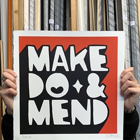 Make Do And Mend (Red) by Kid Acne