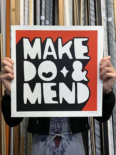 Make Do And Mend (Red) by Kid Acne