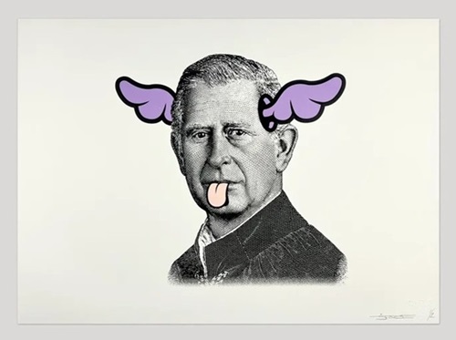 Dog Save The King (Hand-Finished) by D*Face