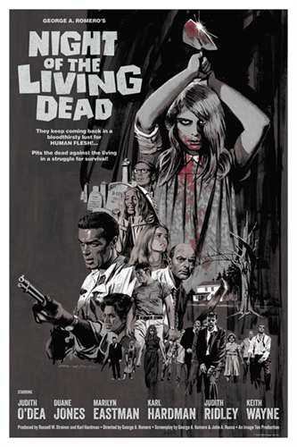 Night Of The Living Dead  by Paul Mann