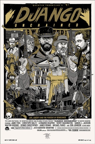 Django Unchained (Variant) by Tyler Stout