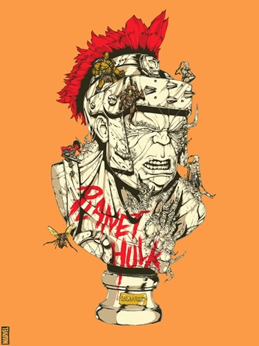 Planet Hulk (Variant) by Boneface