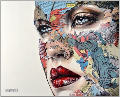 La Cage, Ici! (Hand-Embellished) by Sandra Chevrier