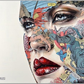 La Cage, Ici! (Hand-Embellished) by Sandra Chevrier