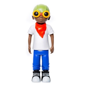 Flyboy Figure by Hebru Brantley Editioned artwork | Art Collectorz
