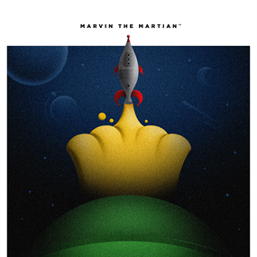 Marvin The Martian (First Edition) by Michael De Pippo