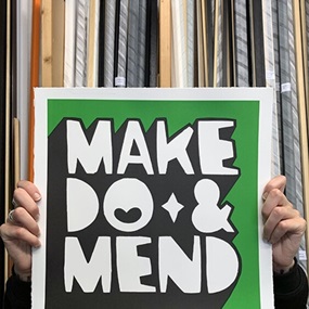 Make Do And Mend (Green) by Kid Acne