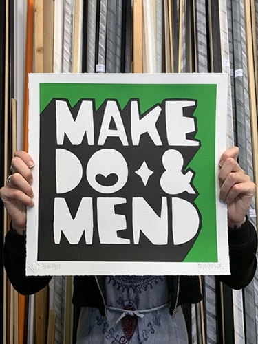 Make Do And Mend (Green) by Kid Acne