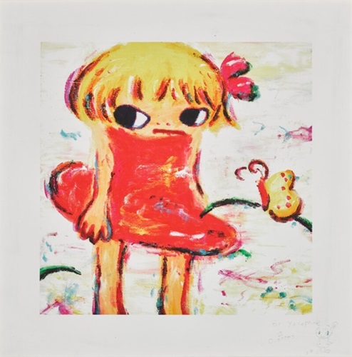 Girl In Red Dress  by Ayako Rokkaku