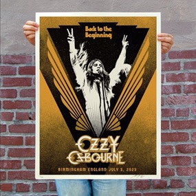 Ozzy Back To The Beginning by Shepard Fairey