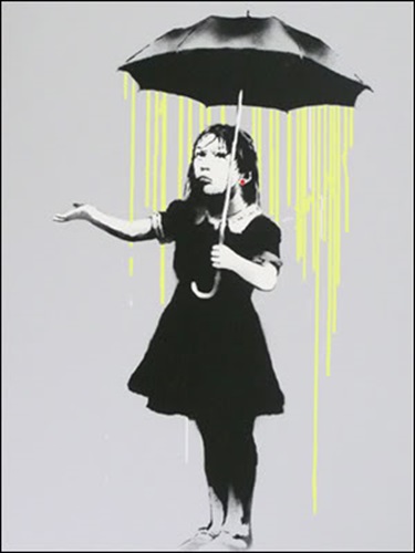NOLA (Yellow Rain) by Banksy
