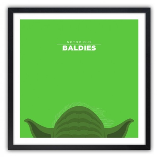 Notorious Baldie - Yoda  by Mr Peruca