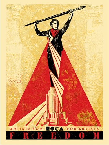 Artists For Freedom  by Shepard Fairey