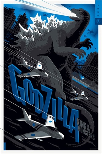 Godzilla (Variant) by Tom Whalen