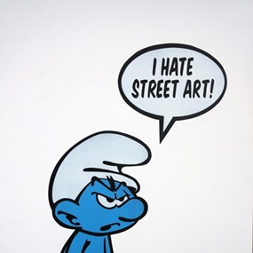 I Hate Street Art (White Paper) by Fake