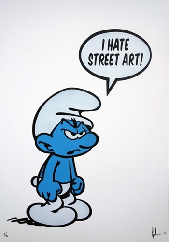 I Hate Street Art (White Paper) by Fake