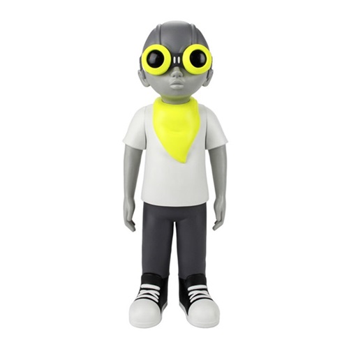 Flyboy Figure (Volt Colourway) by Hebru Brantley