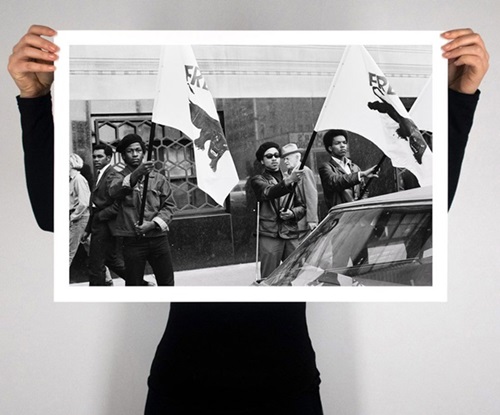 Detroit Black Panthers - Free Huey Newton - Detroit, Michigan 1969 (26 x 18 Inch) by Leni Sinclair