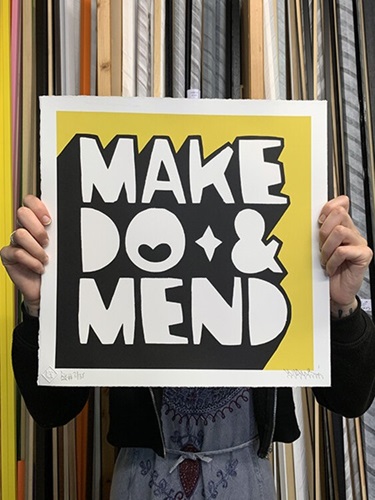 Make Do And Mend (Mustard) by Kid Acne