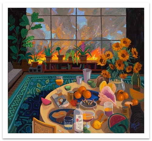 Dinner Party (While The World Burns)  by Nicholas Bono Kennedy