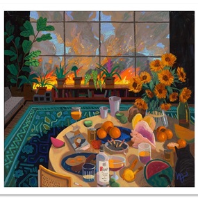 Dinner Party (While The World Burns) by Nicholas Bono Kennedy