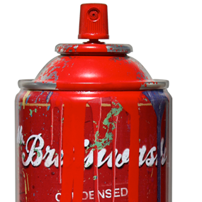 Spray Can (Red) by Mr Brainwash