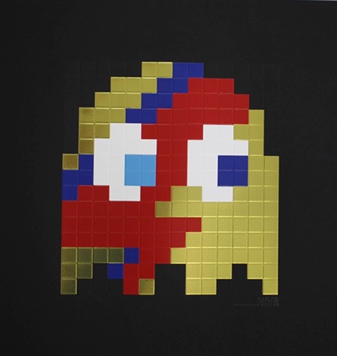 Aladdin Sane (Gold) by Space Invader