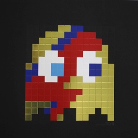 Aladdin Sane (Gold) by Space Invader