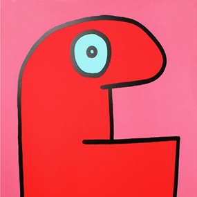 Red Head by Thierry Noir