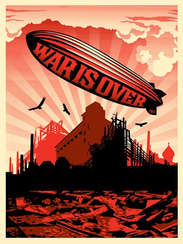 War Is Over  by Shepard Fairey