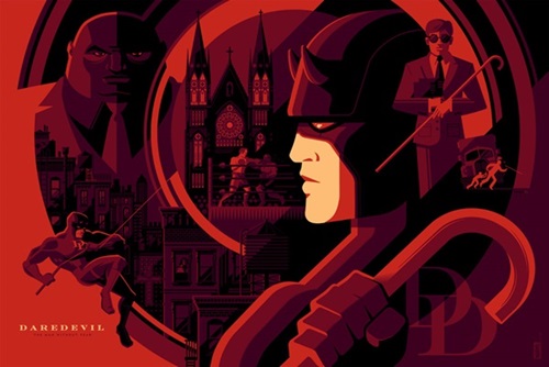 Daredevil  by Tom Whalen