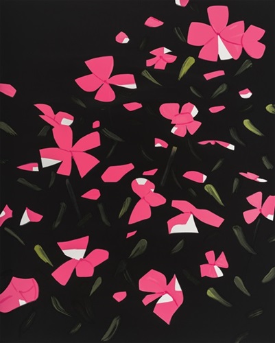 White Impatiens  by Alex Katz