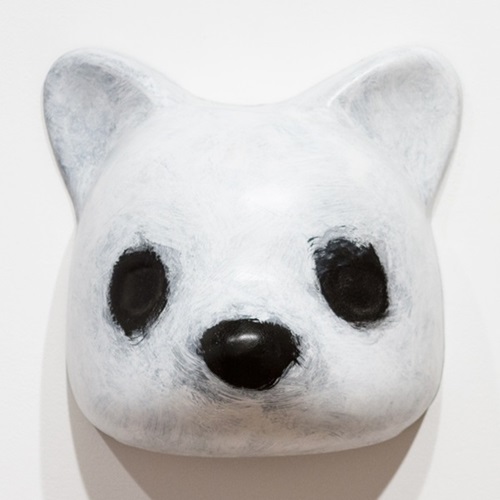 Vaccuuform Bear Head (White) by Luke Chueh