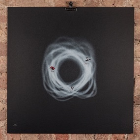 Particular Planes (Black) by Pablo Delgado