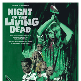 Night Of The Living Dead (Green Variant) by Paul Mann