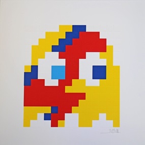 Aladdin Sane (Yellow) by Space Invader